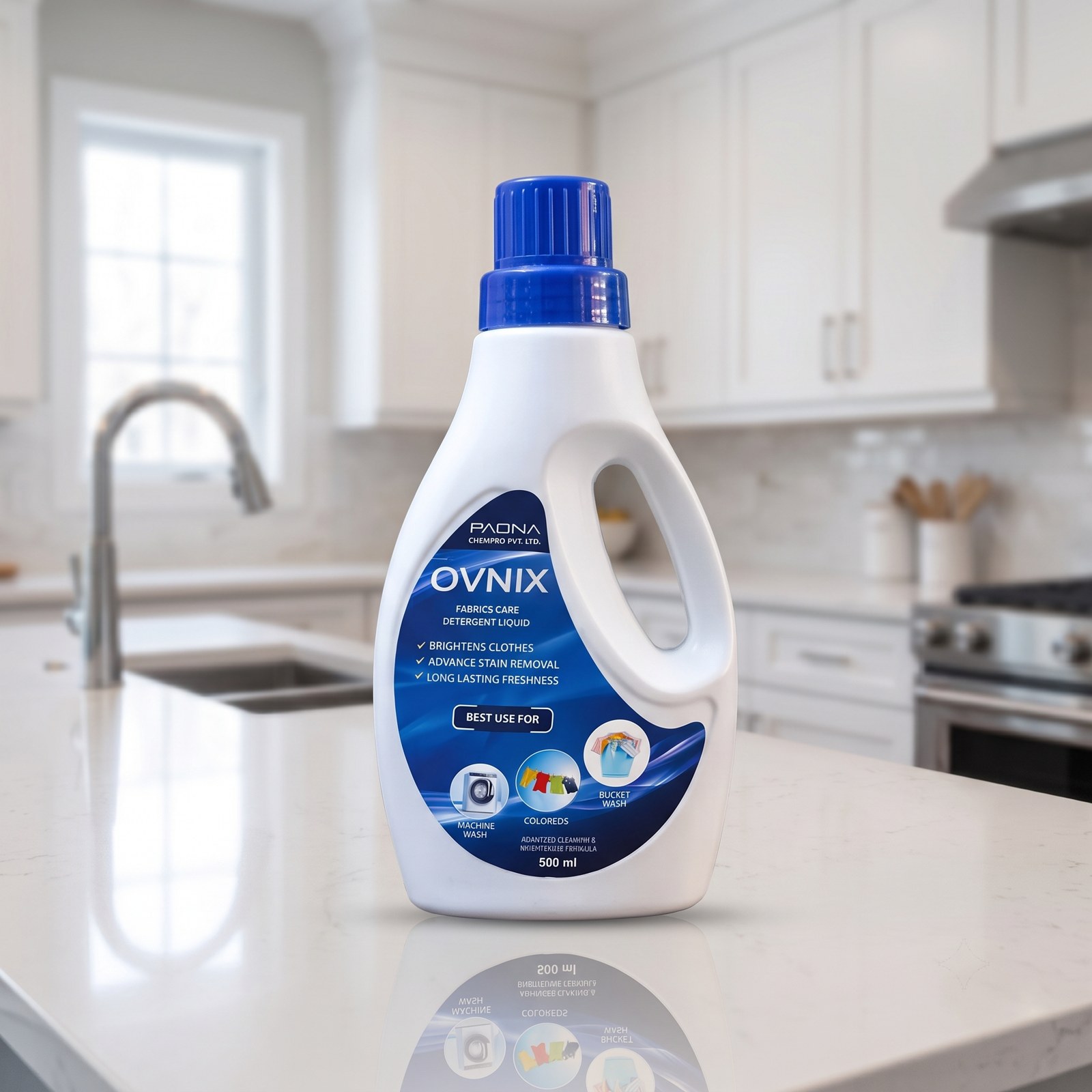 OVNIX Liquid Detergent 500 ml front label