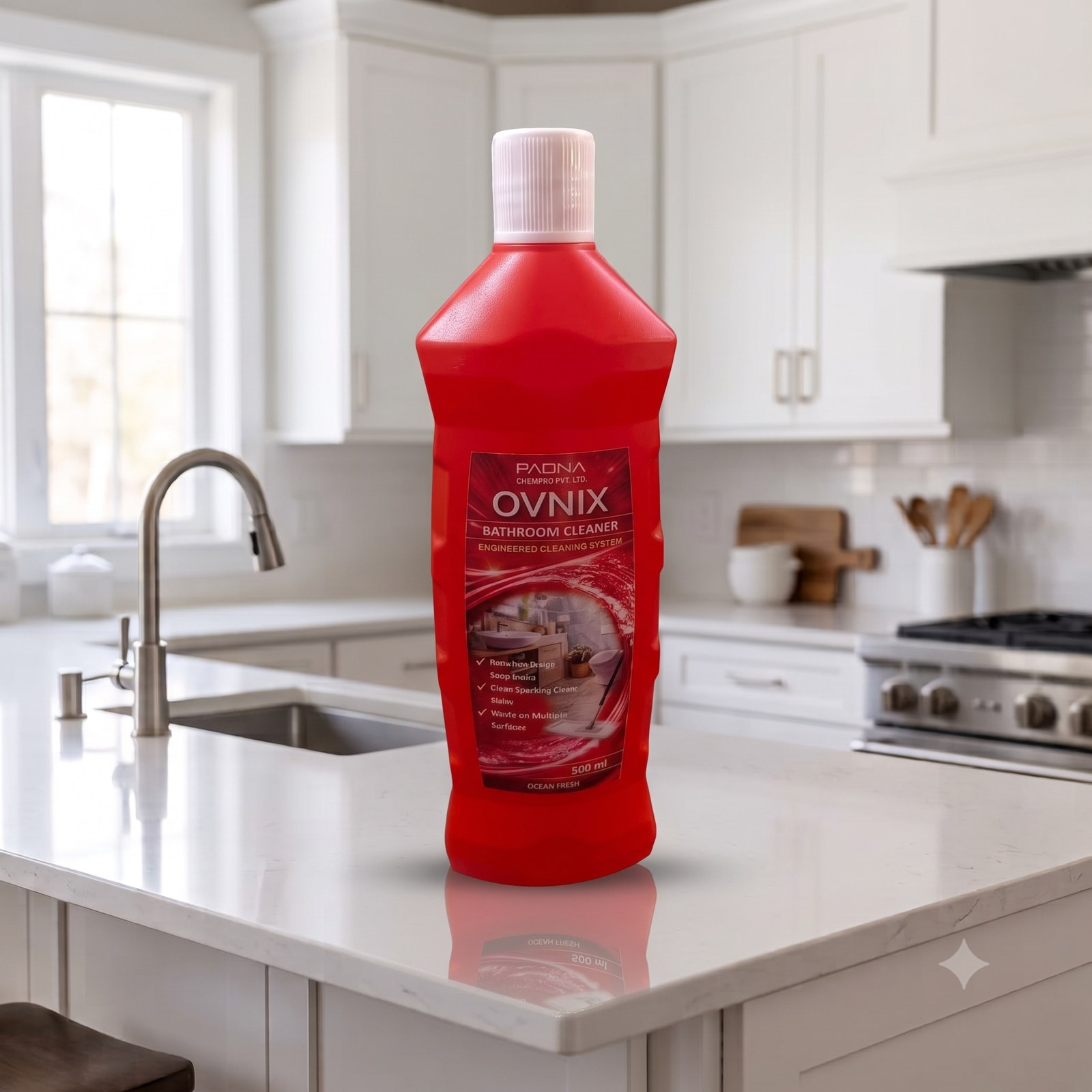 OVNIX Bathroom Cleaner 500 ml front label