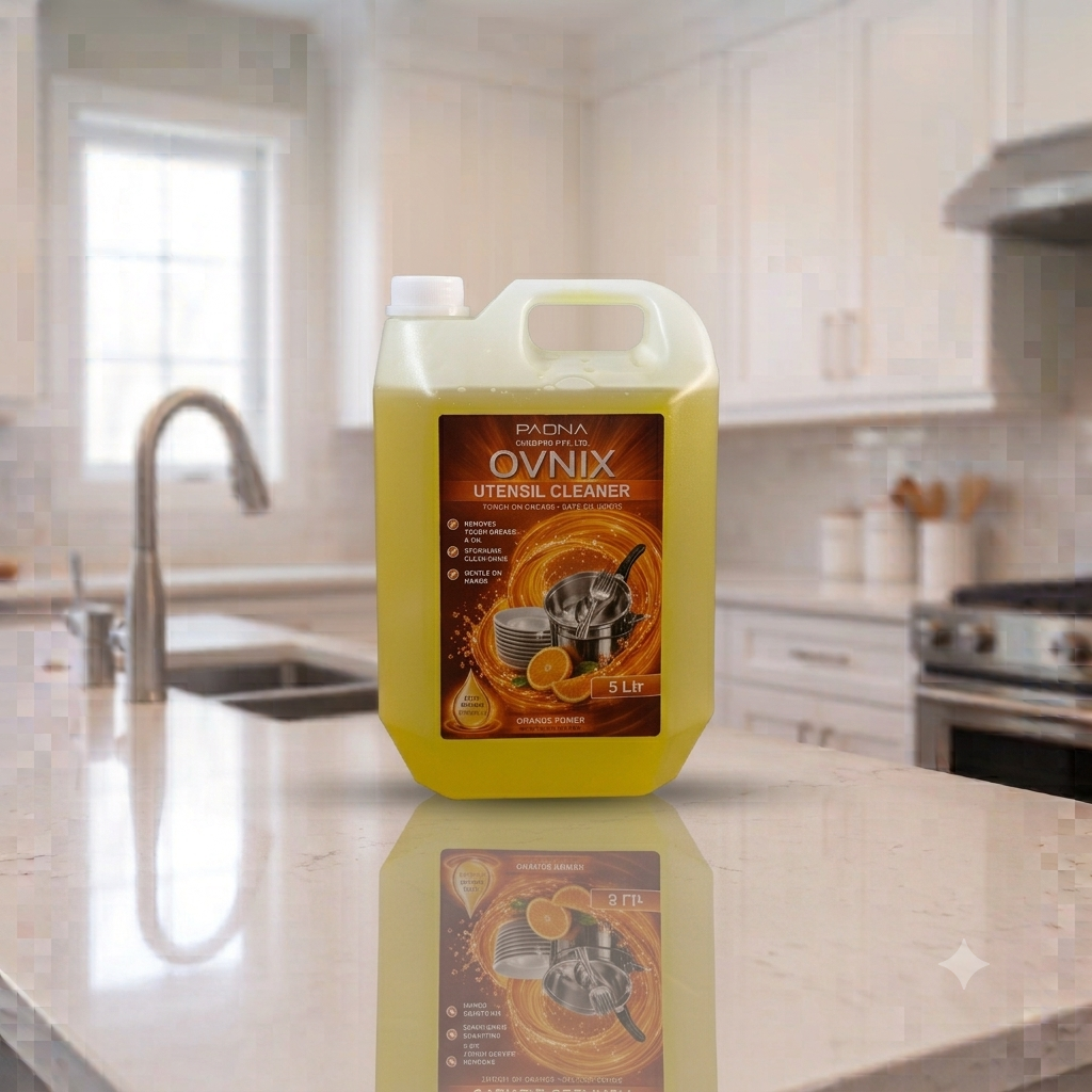 OVNIX Utensil Cleaner container front label