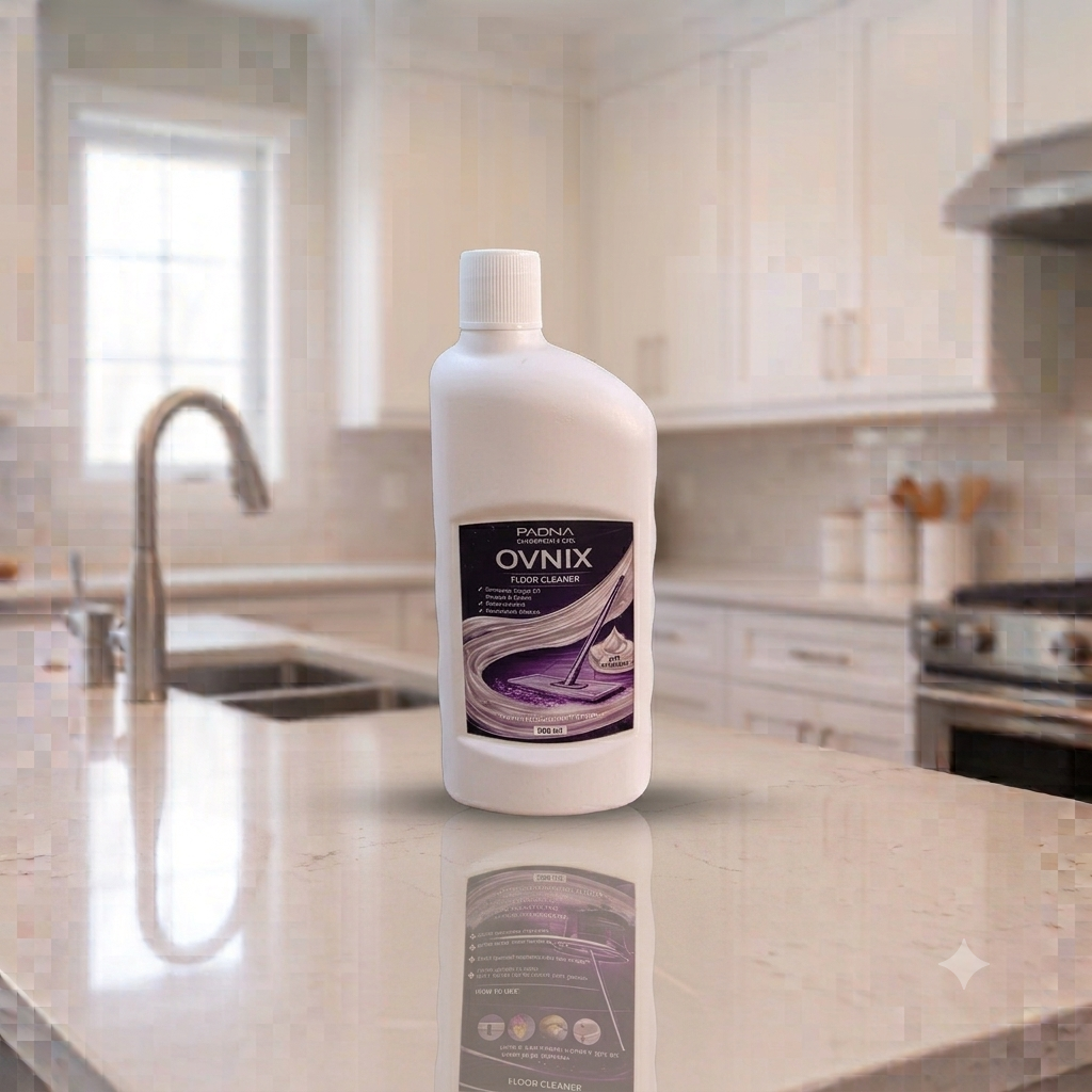 OVNIX Floor Cleaner container front label